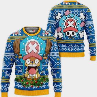 Chopper One Piece Anime Xmas Ugly Christmas Knitted Sweater | Favorety DE