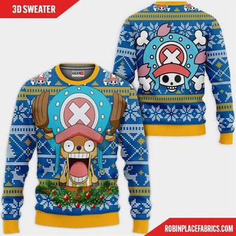 Chopper Ugly Christmas Sweater Custom One Piece Anime Xmas Gifts | Favorety UK