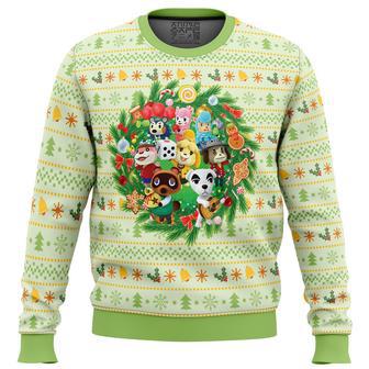 Christmas Animal Festival Animal Crossing Ugly Christmas Sweater | Favorety UK