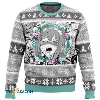 Christmas Anime Ahegao Gift For Fan Anime Christmas Ugly Sweater | Favorety DE