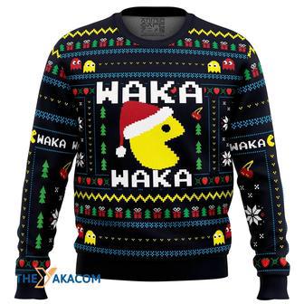 Christmas Arcade Pac-Man Gift For Fan Anime Christmas Ugly Sweater | Favorety UK