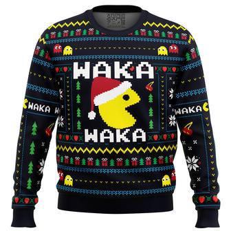 Christmas Arcade Pac-Man Ugly Christmas Sweater | Favorety AU