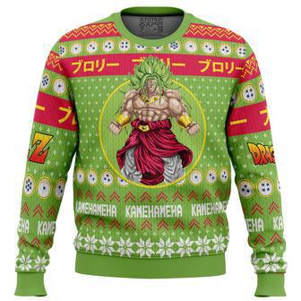 Christmas Broly Dragon Ball Z Ugly Christmas Sweater | Favorety