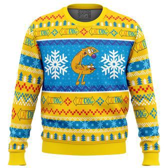 Christmas CatDog Nickelodeon Ugly Christmas Sweater | Favorety AU