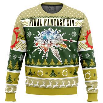 Christmas Fantasy Final Fantasy XIV Ugly Christmas Sweater | Favorety CA