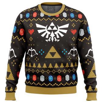 Christmas Hero Legend of Zelda Ugly Christmas Sweater | Favorety