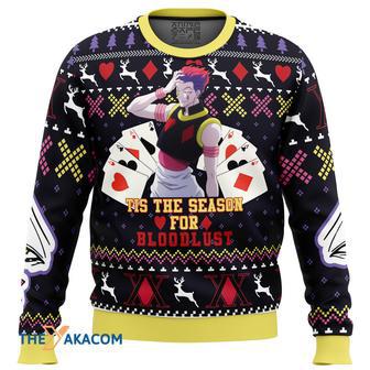 Christmas Hisoka Hunter X Hunter Gift For Fan Anime Christmas Ugly Sweater | Favorety CA