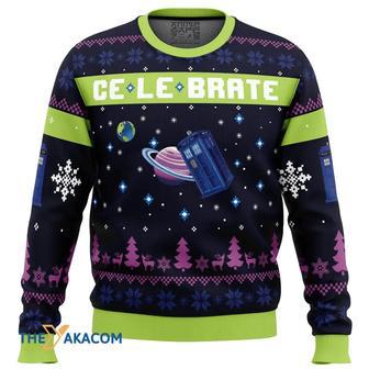 Christmas in Gallifrey Doctor Who Custom Gift For Fan Anime Christmas Ugly Sweater | Favorety AU