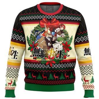 Christmas Is Here Mushoku Tensei Jobless Reincarnation Ugly Christmas Sweater | Favorety AU