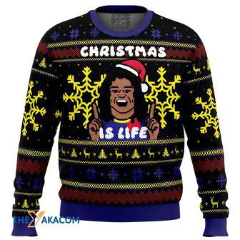 Christmas is Life Dani Rojas Gift For Fan Anime Christmas Ugly Sweater | Favorety DE