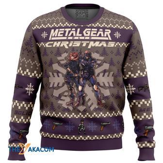 Christmas Metal Gear Solid Gift For Fan Anime Christmas Ugly Sweater | Favorety DE