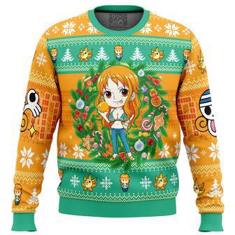 Christmas Nami One Piece Ugly Christmas Sweater | Favorety AU