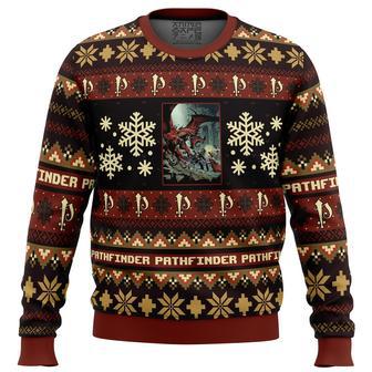 Christmas Pathfinder Board Games Ugly Christmas Sweater | Favorety