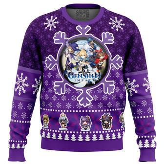 Christmas Quest Genshin Impact Ugly Christmas Sweater | Favorety AU