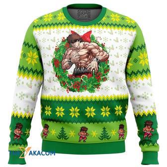 Christmas Season Baki Gift For Fan Anime Christmas Ugly Sweater | Favorety UK