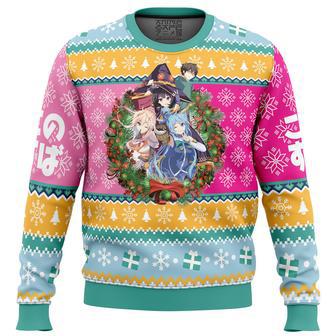 Christmas Spirit Konosuba Ugly Christmas Sweater | Favorety AU