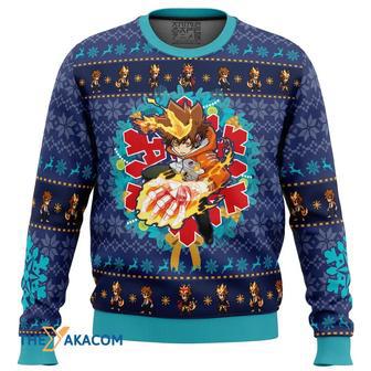 Christmas Tsunayoshi Sawada Kateyo Hitman Reborn Custom Gift For Fan Anime Christmas Ugly Sweater | Favorety