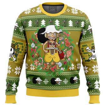 Christmas Usopp One Piece Ugly Christmas Sweater | Favorety UK