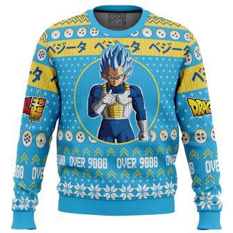 Christmas Vegeta Dragon Ball Z Ugly Christmas Sweater | Favorety CA