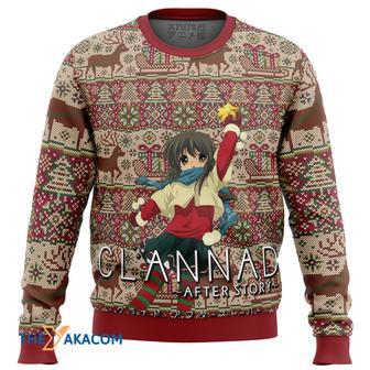 Clannad Alt Gift For Fan Anime Christmas Ugly Sweater | Favorety CA