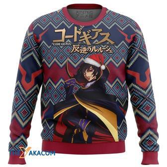 Code Geass Alt Custom Gift For Fan Anime Christmas Ugly Sweater | Favorety AU