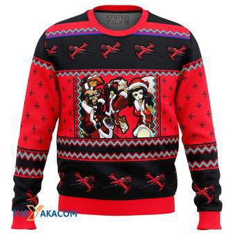 Cowboy Bebop Holiday Gift For Fan Anime Christmas Ugly Sweater | Favorety DE