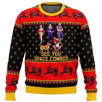 Cowboy Bebop See You Space Cowboy Ugly Christmas Sweater | Favorety