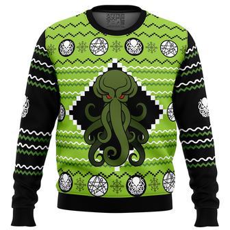 Cthulhu Ugly Christmas Sweater | Favorety