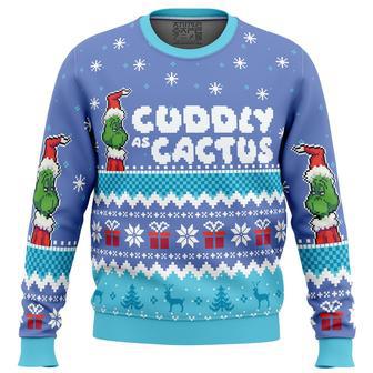 Cuddly as a Cactus Grinch Ugly Christmas Sweater | Favorety UK