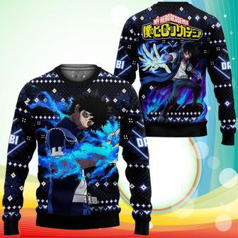 Dabi Ugly Christmas Sweater Anime My Hero Academia Xmas Gifts | Favorety