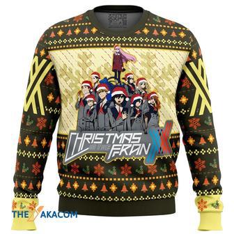 Darling in the Franxx Custom Gift For Fan Anime Christmas Ugly Sweater | Favorety UK