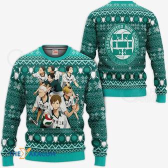 Dateko Date Tech High Haikyuu Custom Gift For Fan Anime Christmas Ugly Sweater | Favorety AU