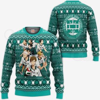 Dateko Ugly Christmas Sweater Date Tech High Haikyuu Xmas | Favorety DE