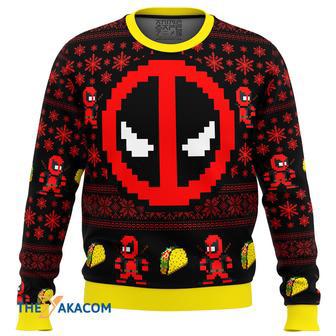 Deadpool Gift For Fan Anime Christmas Ugly Sweater | Favorety UK