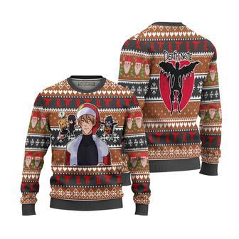 Death Note Light Yagami Ugly Christmas Sweater | Favorety AU