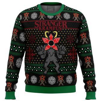 Demogorgon Stranger Krampus Stranger Things Ugly Christmas Sweater | Favorety DE