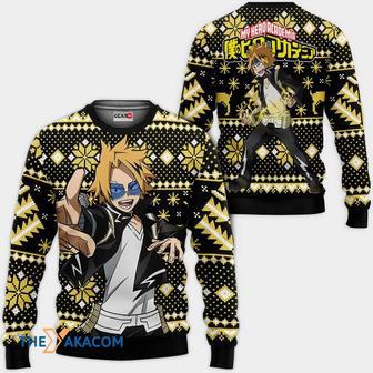 Denki Kaminari Anime My Hero Academia Custom Gift For Fan Anime Christmas Ugly Sweater | Favorety UK