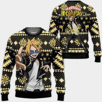 Denki Kaminari Anime My Hero Academia Xmas Ugly Christmas Knitted Sweater | Favorety DE