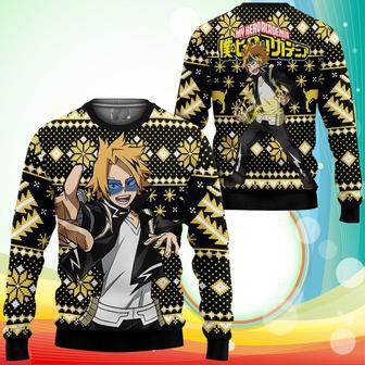 Denki Kaminari Ugly Christmas Sweater Anime My Hero Academia Xmas Gifts | Favorety UK