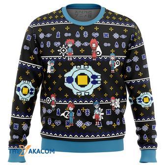 Digimon characters Gift For Fan Anime Christmas Ugly Sweater | Favorety AU