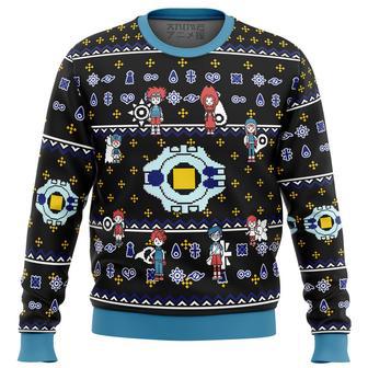 Digimon characters Ugly Christmas Sweater | Favorety UK