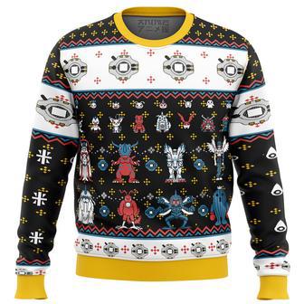 Digimon Sprites Ugly Christmas Sweater | Favorety CA