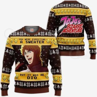 Dio Brando Ugly Christmas Sweater JJBAs Xmas | Favorety