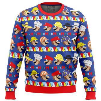 Do The Odyssey Super Mario Bros. Ugly Christmas Sweater | Favorety AU