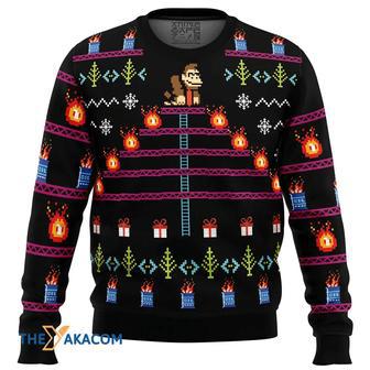 Donkey Kong Gift For Fan Anime Christmas Ugly Sweater | Favorety CA