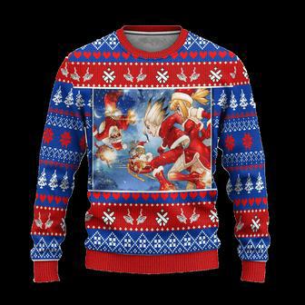 Dr Stone Anime Ugly Christmas Sweatshirt Custom Characters Xmas Gift | Favorety UK