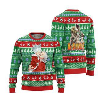 Dr Stone Senku x Byakuya Ugly Christmas Sweater | Favorety UK