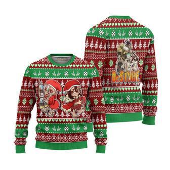 Dr Stone Senku x Tsukasa Ugly Christmas Sweater | Favorety CA