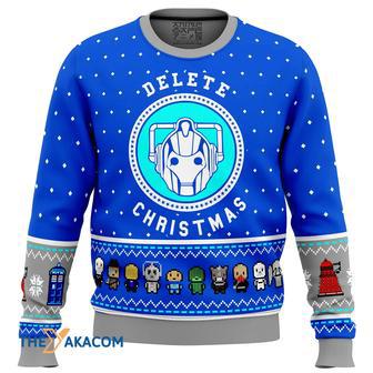 Dr Who Dalek Gift For Fan Anime Christmas Ugly Sweater | Favorety CA