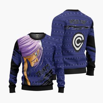 Dragon Ball Future Trunks Ugly Christmas Knitted Sweater | Favorety UK